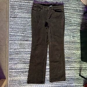 Brown corduroy pants